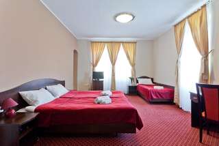 Отель Pałac Pawłowice Gorz Двухместный номер «Премиум» с 1 кроватью или 2 отдельными кроватями-1